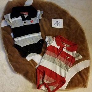 Wrangler polo onesies